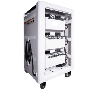 POWER TECHNOLOGIES CRT-PLS-S36L-D-H65C AC-PLUS-T, 36 BAY , SMART CHARGING USB