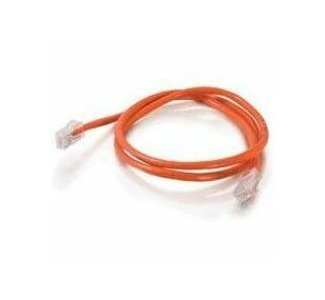 Quiktron Q-Series Patch Cords, CAT5E, Non-Booted, Orange, 100 FT