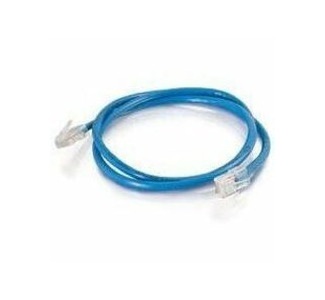 Quiktron Q-Series Patch Cords, CAT5E, Non-Booted, Blue, 10 FT