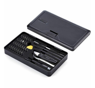 StarTech.com 40-Piece Computer Repair Toolkit for Laptop/PC/Electronics/Phone, 30-Bit Precision Screwdriver Set, Magnetic Tray/Pry Tools