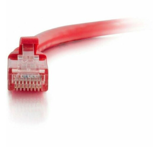 Quiktron Q-Series Patch Cords, CAT5E, Booted, Red, 4 FT