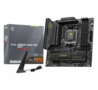 MSI MAG B850M MORTAR WIFI Gaming Desktop Motherboard - AMD B850 Chipset - Socket AM5 - Micro ATX