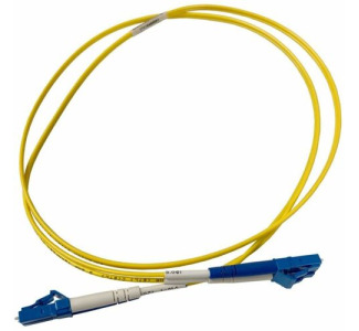 Ortronics Infinium Ultra LC to LC Duplex Patch Cord 2mm OS2 Plenum Yellow, 10 Meter