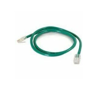 Quiktron Q-Series Patch Cords, CAT6, Non-Booted, Green, 15 FT