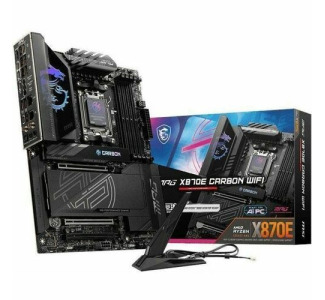 MSI MPG X870E CARBON WIFI Gaming Desktop Motherboard - AMD X870E Chipset - Socket AM5 - ATX