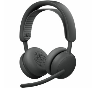 Logitech Zone Wireless 2 ES - Noise-Canceling Wireless Headset with Adaptive Hybrid ANC, Bluetooth, Graphite