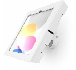 iPad 10th-11th (A16) Gen, Apex Enclosure Bow Tilting Wall Mount White