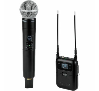 Shure Portable Digital Wireless System with SM58 Cardioid Dynamic Microphone
