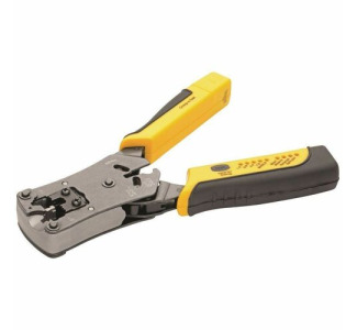 Eaton Tripp Lite Series RJ11/RJ12/RJ45 Wire Crimper with Built-in Cable Tester
