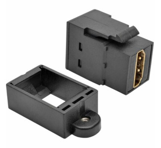 Eaton Tripp Lite Series HDMI All-in-One Keystone/Panel Mount Coupler (F/F), Black, TAA