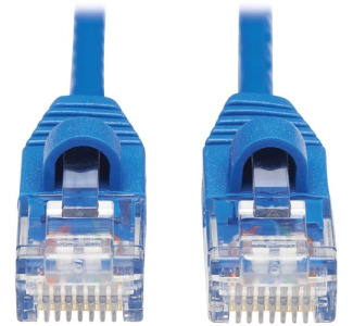 Tripp Lite by Eaton Cat6a 10G Snagless Molded Slim UTP Ethernet Cable (RJ45 M/M) Blue 20 ft. (6.09 m)