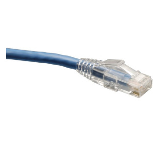 Eaton Tripp Lite Series Cat6 Gigabit Solid Conductor Snagless UTP Ethernet Cable (RJ45 M/M), PoE, Blue, 50 ft. (15.24 m)