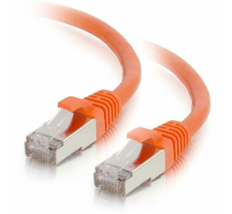 C2G-1ft Cat6 Snagless Shielded (STP) Network Patch Cable - Orange