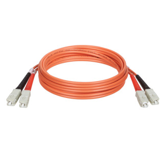 Eaton Tripp Lite Series Duplex Multimode 62.5/125 Fiber Patch Cable (SC/SC), 3M (10 ft.)