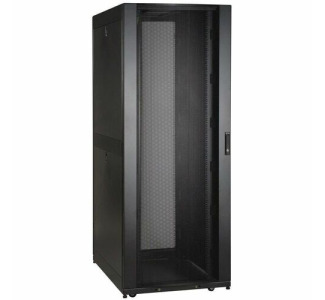 Eaton Tripp Lite Series SmartRack 45U Wide Standard-Depth Rack Enclosure Cabinet - Doors & Side Panels Included, Shock Pallet Packaging