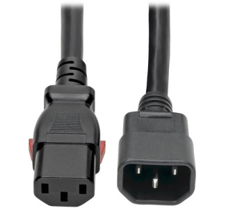 Tripp Lite by Eaton Heavy-Duty PDU Power Cord Locking C13 to C14 - 15A 250V 14 AWG 10 ft. (3.05 m)
