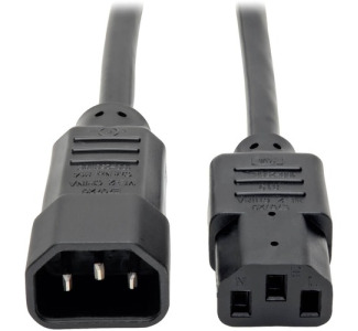 Tripp Lite by Eaton PDU Power Cord C13 to C14 - 13A 250V 16 AWG 5 ft. (1.52 m) Black