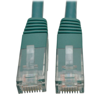 Tripp Lite by Eaton Cat6 Gigabit Molded (UTP) Ethernet Cable (RJ45 M/M) PoE Green 7 ft. (2.13 m)