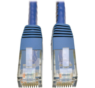 Eaton Tripp Lite Series Cat6 Gigabit Molded (UTP) Ethernet Cable (RJ45 M/M), PoE, Blue, 5 ft. (1.52 m)