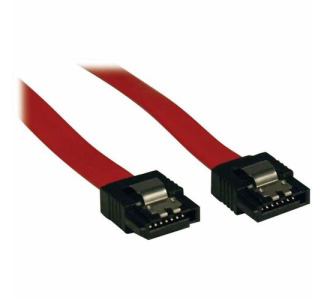 Eaton Tripp Lite Series Serial ATA (SATA) Latching Signal Cable 7Pin (M/M), 8-in. (20.32 cm)