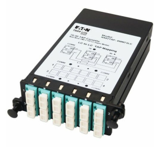 Eaton Tripp Lite Series Fiber TAP Cassette - Multimode, 4x Duplex LC, 70/30 Split