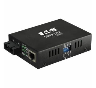 Tripp Lite by Eaton Gigabit Multimode Fiber to Ethernet Media Converter 10/100BaseT to 100BaseFX-SC 2km 1310nm