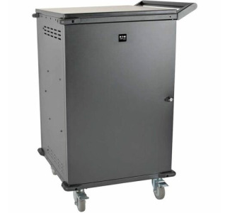 Tripp Lite by Eaton Multi-Device Charging Cart 36 AC Outlets Chromebooks and Laptops Black