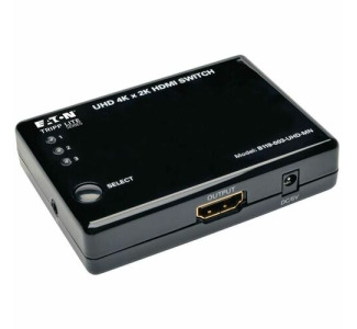Tripp Lite by Eaton 3-Port HDMI Mini Switch with Remote Control - 4K (HDMI F/3xF) 3D HDCP 1.4 EDID