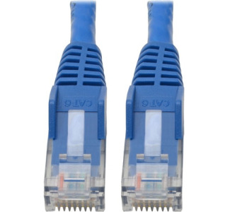Tripp Lite by Eaton Cat6 Gigabit Snagless Molded (UTP) Ethernet Cable (RJ45 M/M) PoE Blue 6-in. (15.24 cm)