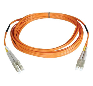 Eaton Tripp Lite Series Duplex Multimode 62.5/125 Fiber Patch Cable (LC/LC), 123M (405 ft.)