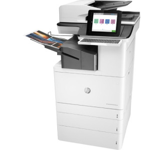 HP LaserJet Enterprise M776 M776zs Laser Multifunction Printer-Color-Copier/Fax/Scanner-46 ppm Mono/46 ppm Color Print-1200x1200 dpi Print-Automatic Duplex Print-200000 Pages-1750 sheets Input-Color Flatbed Scanner-600 dpi Optical Scan-Wireless LAN