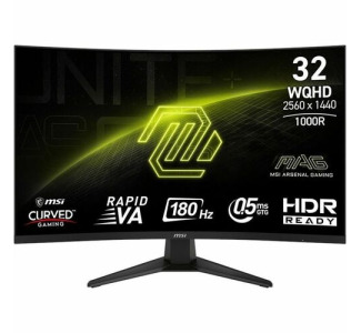 MSI MAG 325CQF 31.5 inch VA QHD Display 180Hz FreeSync Curved Gaming Monitor