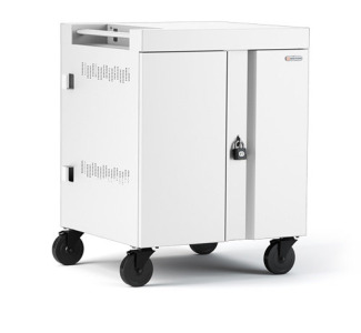 Bretford Cube Cart-Custom FIHS Logo BTF-TVC16USBC-L-GV