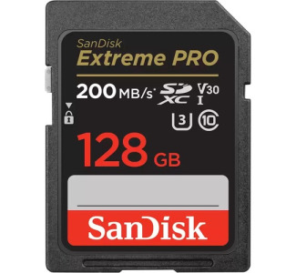 SanDisk Extreme PRO 128 GB Class 10/UHS-I (U3) V30 SDXC