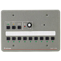 Extron Scp 250 Hard-Wired Control Pad w/ Audio Adj Cntrl For System 7SC (Black)
