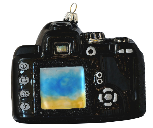 PolskaGlas Camera Glass Ornament